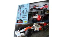 набор декалей Formula 1 №30 McLaren MP4/5B, фототравление, декали, краски, материалы, Doctor Decal, 1:43, 1/43
