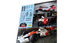 набор декалей Formula 1 №30 McLaren MP4/5B