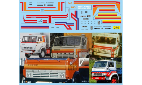 набор декалей полосы для Камский грузовик, фототравление, декали, краски, материалы, КамАЗ, Doctor Decal, scale43