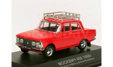 МОСКВИЧ-408 1968 из к/ф ’Бриллиантовая рука’, масштабная модель, VMM/VVM, scale43