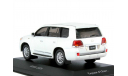 LEXUS LX570 2010 (тираж 412 шт.) Pearl White, масштабная модель, VVM, scale43