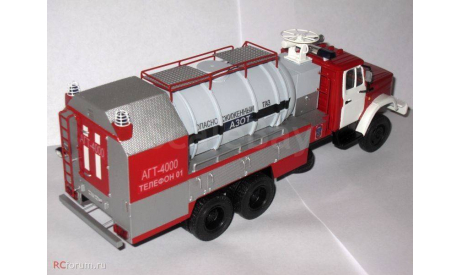 ЗиЛ-4331 АГТ-4000 пожарный автомобиль, масштабная модель, 1:43, 1/43, Киммерия