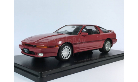 TOYOTA SUPRA A70 3.0 GT (1986) 1/24 японская журналка #12, масштабная модель, 1:24