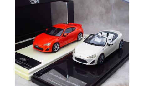 TOYOTA 86 GT Limited 2012 & TOYOTA FT-86 Open Concept 1/43 WIT’S, масштабная модель, 1:43