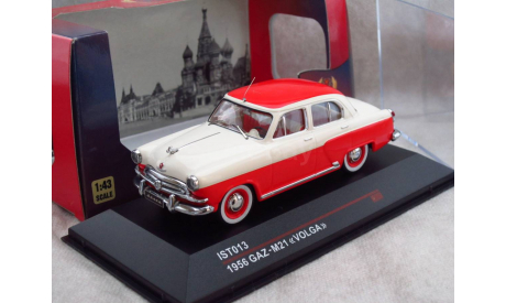 Волга ГАЗ М21 Volga GAZ M21 1956 1/43 IST013 IXO IST (Иксо Ист), масштабная модель, IST Models, scale43