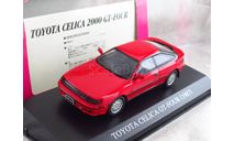 TOYOTA CELICA 2000 GT-FOUR 1987 ST-165 1/43 DISM/ Aoshima, масштабная модель, 1:43