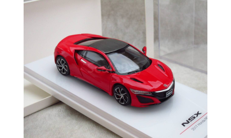 Honda NSX (NC1) 2017 Curva Red (RHD) 1/43 TSM Model, масштабная модель, scale43