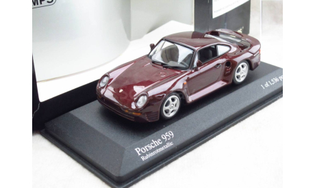 Porsche 959 1987 1/43 Minichamps, масштабная модель, scale43