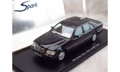 Mercedes-Benz S600 (W140) 1/43 Spark, масштабная модель, scale43