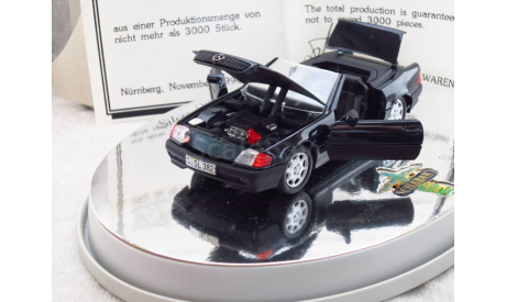 Mercedes-Benz SL500 (W129) 1/43 Schabak Silver Wheels, масштабная модель, scale43