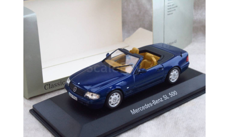 Mercedes-Benz SL500 (R129) 1/43 Minichamps дилерская, масштабная модель, scale43