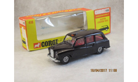 Austin London TAXI 1/43 Corgi Toys Made in Great Britain 1970-х, масштабная модель, 1:43