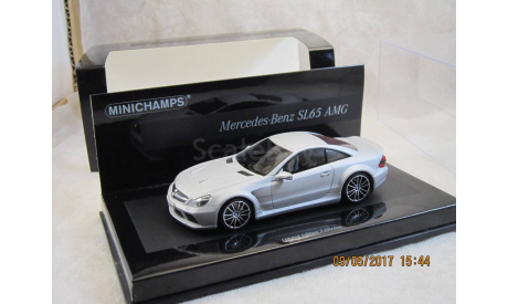 Mercedes-Benz SL65 AMG (R230) 1/43 Minichamps Linea Opaca #4, масштабная модель, 1:43