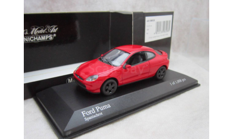 Ford Puma 1/43 Minichamps, масштабная модель, 1:43