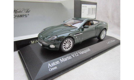 Aston Martin V12 Vanquish 1/43 Minichamps, масштабная модель, 1:43