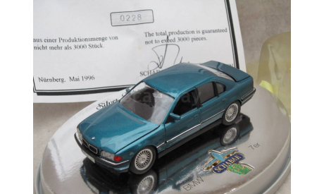 BMW 740 (E38) 1/43 Schabak Silver Wheels сертификат #228, масштабная модель, scale43