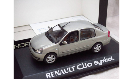 Renault Clio Simbol Рено Клио Симбол 1/43 Norev, масштабная модель, scale43