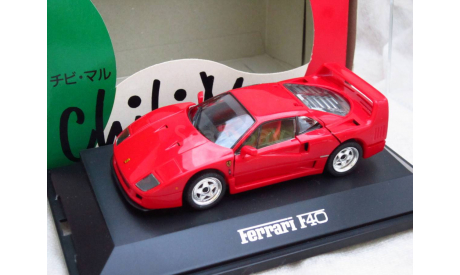 Ferrari F40 Chibi Maru 1/43 Fujimi Made in Japan, масштабная модель, 1:43