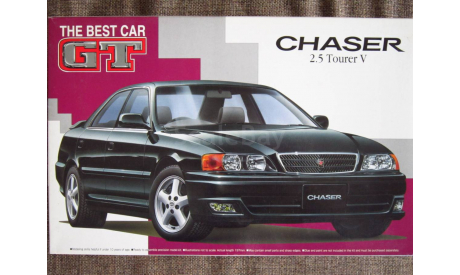 Toyota Chaser 2.5 Tourer V JZX100 1/24 Aoshima, сборная модель автомобиля, 1:24