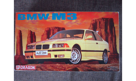 BMW M3 (E36) 1/24 Dragon, сборная модель автомобиля, scale24