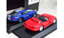 2 модели Dodge Viper GTS & Cabriolet 1/43 Minichamps, масштабная модель, 1:43