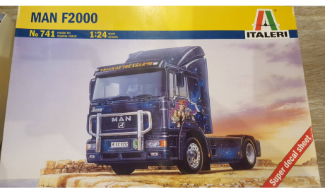 Сборная модель грузовика  Man F2000 1/24, сборная модель автомобиля, Italeri, 1:24