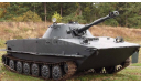 Сборная модель ПТ-76, сборные модели бронетехники, танков, бтт, военная техника, AVD Models, scale43