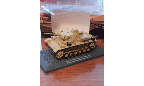 PZ.KPFW.III(FL) (SD.KFZ.141/3), журнальная серия масштабных моделей, Altaya, scale43, военная техника вермахта