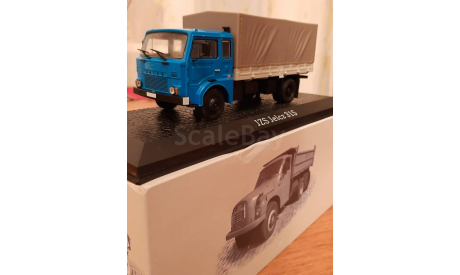 JELCZ JZS 315, серия грузовиков от Atlas Verlag, синий, журнальная серия масштабных моделей, 1:43, 1/43