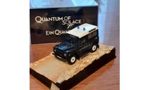 Land Rover Defender - Quantum of Solace, журнальная серия масштабных моделей, Ge Fabbri, 1:43, 1/43
