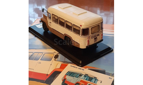 КАВЗ-3976 автобус, масштабная модель, AVD, scale43