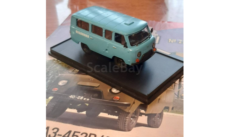 УАЗ-452В/452А, журнальная серия Автолегенды СССР (DeAgostini), Де Агостини, 1:43, 1/43