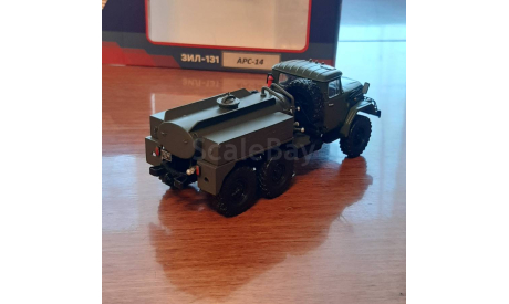 АРС-14 (ЗИЛ-131),  авторазливочная станция, масштабная модель, Де Агостини/частный мастер, 1:43, 1/43