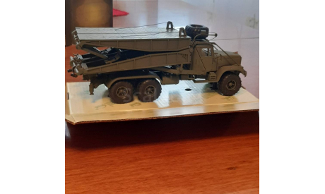 ТММ-3 (Краз-255), тяжелый механизированный мост, масштабная модель, студия МАЛ, 1:43, 1/43