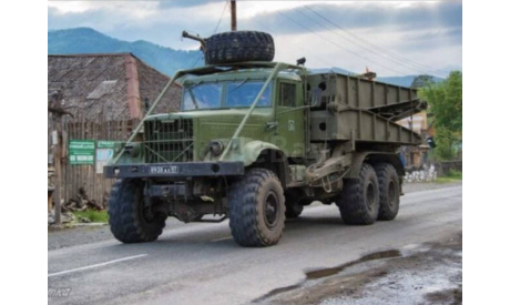 ТММ-3 (Краз-255), тяжелый механизированный мост, масштабная модель, студия МАЛ, 1:43, 1/43