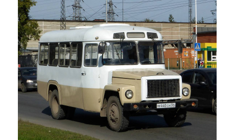 КАВЗ-3976 автобус, масштабная модель, AVD, scale43