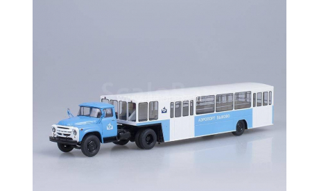 ЗИЛ-130В1 + АППА-4 Аэропорт Быково (SSM), масштабная модель, 1:43, 1/43, SMM