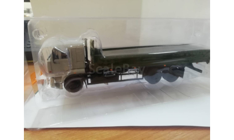 КАМАЗ 65117, серый/зеленый кузов, масштабная модель, ПАО КАМАЗ, scale43