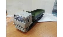 КАМАЗ 65117, серый/зеленый кузов, масштабная модель, ПАО КАМАЗ, 1:43, 1/43