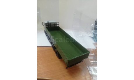 КАМАЗ 65117, серый/зеленый кузов, масштабная модель, ПАО КАМАЗ, scale43