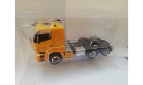 КАМАЗ 65206, желтый, масштабная модель, ПАО КАМАЗ, scale43