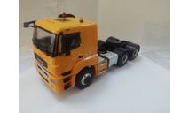 КАМАЗ 65206, желтый, масштабная модель, ПАО КАМАЗ, scale43