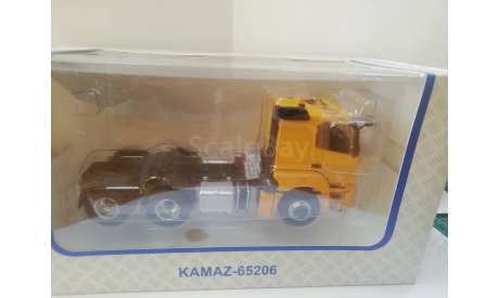 КАМАЗ 65206, желтый, масштабная модель, ПАО КАМАЗ, scale43