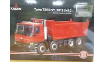 С 1 рубля! ТАТРА, TerrN1  T815  8x8.2, Kaden, красный (модель для самостоятельной сборки), масштабная модель, Tatra, 1:43, 1/43