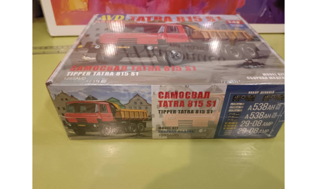 С 1 рубля! ТАТРА 815 S1, AVD , самосвал, модель для самостоятельной сборки, масштабная модель, AVD Models, scale43, Tatra