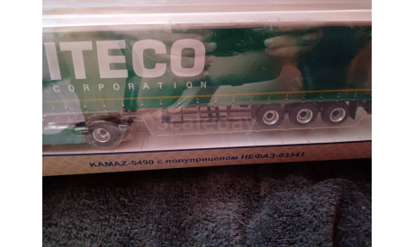 КАМАЗ 5490 с п/п НЕФАЗ-93341 с 1 рубля.(ITECO), масштабная модель, ПАО КАМАЗ, scale43