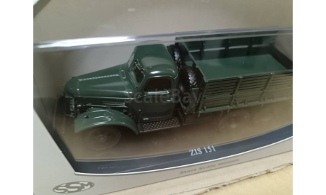 С 1 рубля! ЗИС-151  бортовой зеленый SSM, масштабная модель, Start Scale Models (SSM), scale43