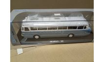 С 1 рубля! Автобус IKARUS 55 голубой белый Classicbus, масштабная модель, 1:43, 1/43