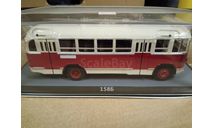 С 1 рубля! Автобус ЛИАЗ-158Б бежевый-красный Classicbus, масштабная модель, scale43