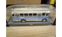 С 1 рубля! Автобус ЛИАЗ-158Б бежевый-голубой Classicbus, масштабная модель, 1:43, 1/43